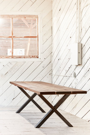 X- Leg Dining Table  2