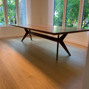 Butterfly Trestle Dining Table 4
