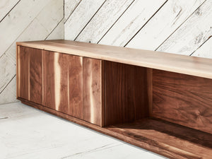 wood console table gallery