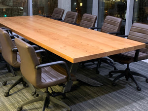 custom conference table in Vancouver, BC