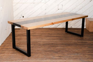 Hemlock Epoxy River Dining Table 4