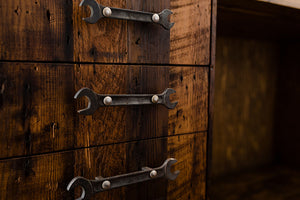 Industrial Rustic Reception Desk 5