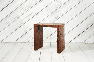 wood stool made in Canada