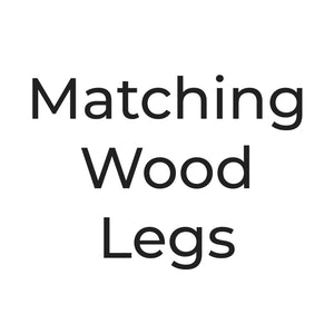 wood leg finish
