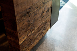 Modern Rustic Reception Desk 4