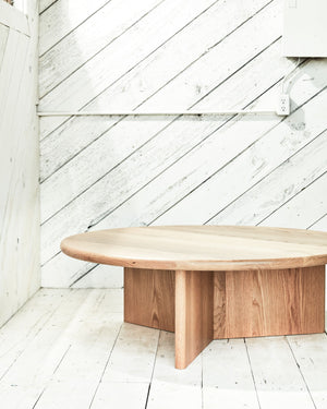 solid wood coffee table made in Vancouver