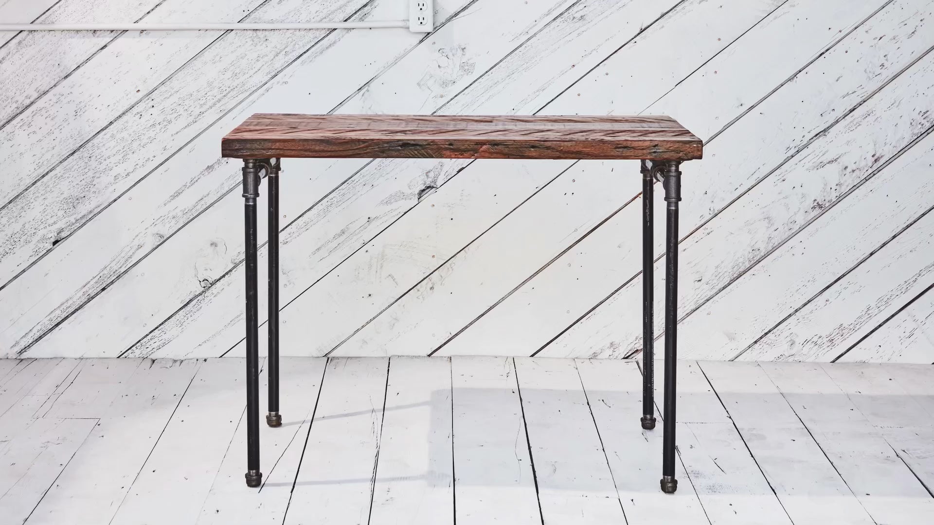 modern industrial desk