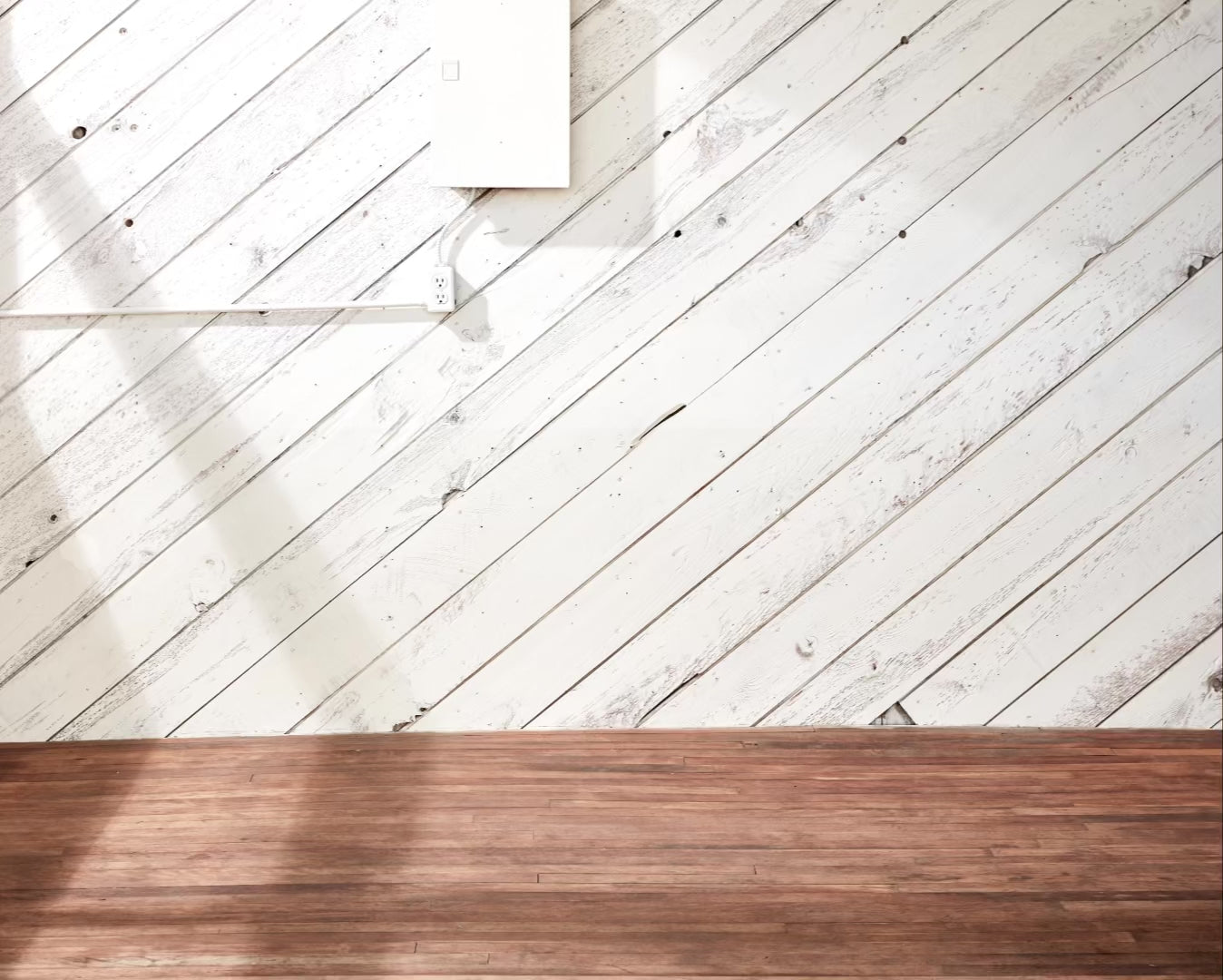 industrial dining table on castors