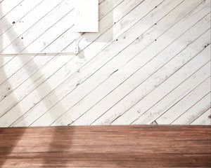 industrial dining table on castors