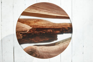Walnut & Epoxy Side Table 4