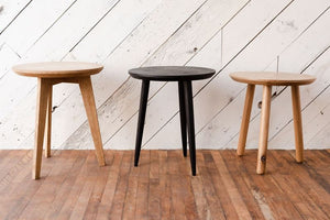 Wedge side table made by J&S Custom Furniture